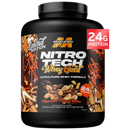 Muscletech Nitro Tech 100% Whey Gold 5 Lbs
