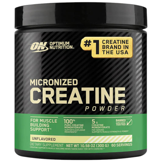 On Micronized Creatine Powder 300 Gramos 60 Servicios