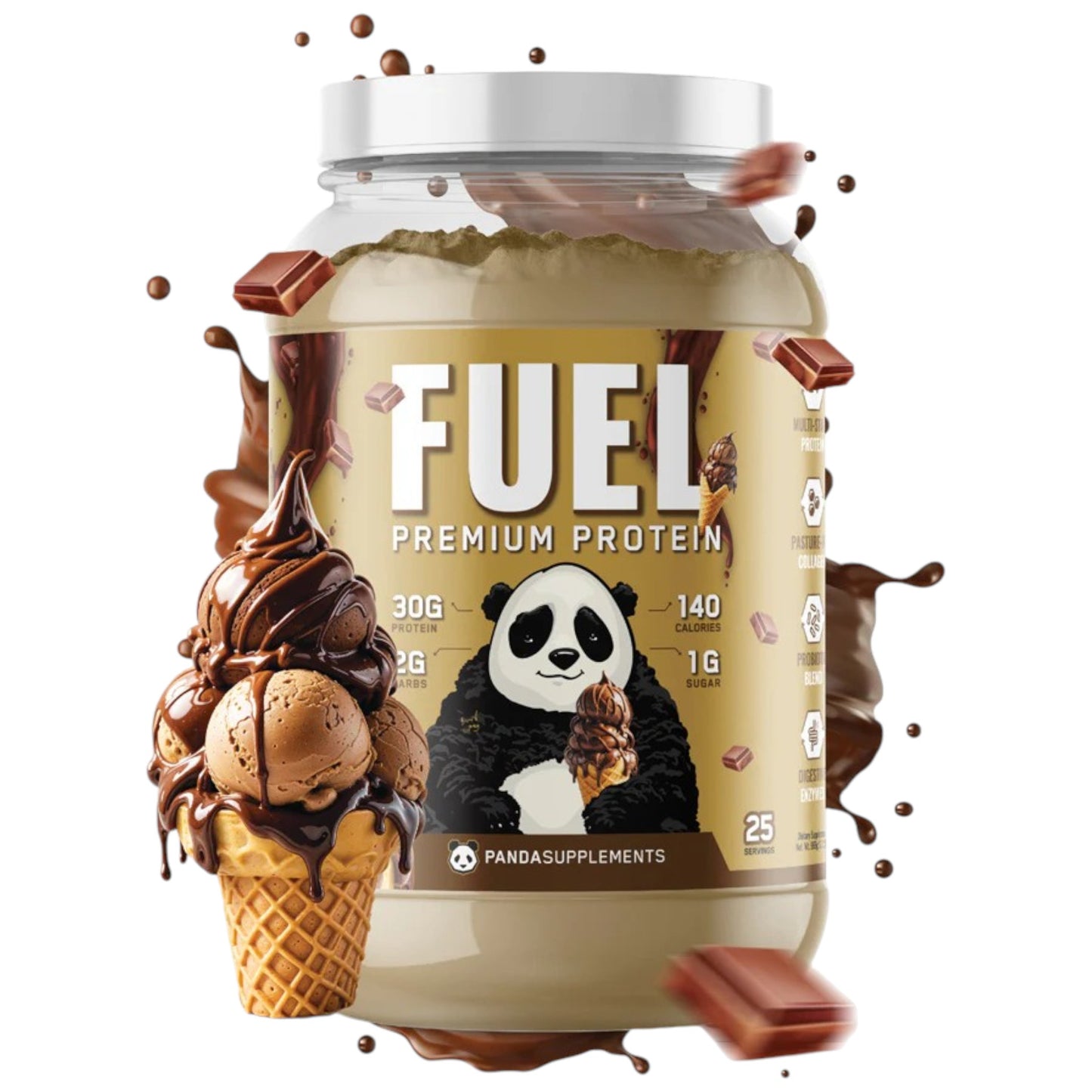 Panda Supplements Fuel Premium Protein 2 Lbs