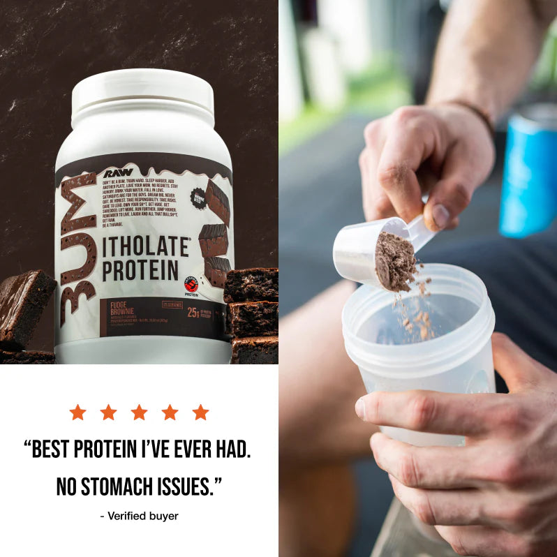 Raw Nutrition Bum Itholate Protein 1.80 Lbs