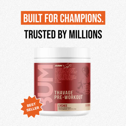 Raw Nutrition Bum Thavage Pre-Workout 40 Servicios