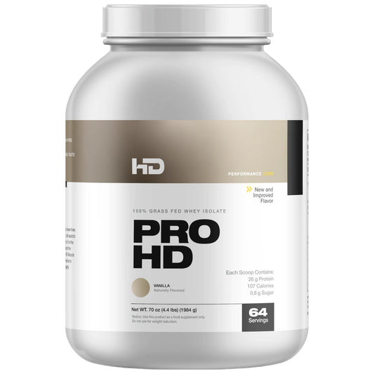 Hd Muscle ProHd 100% Grass Fed Whey Isolate 4.4 Lbs