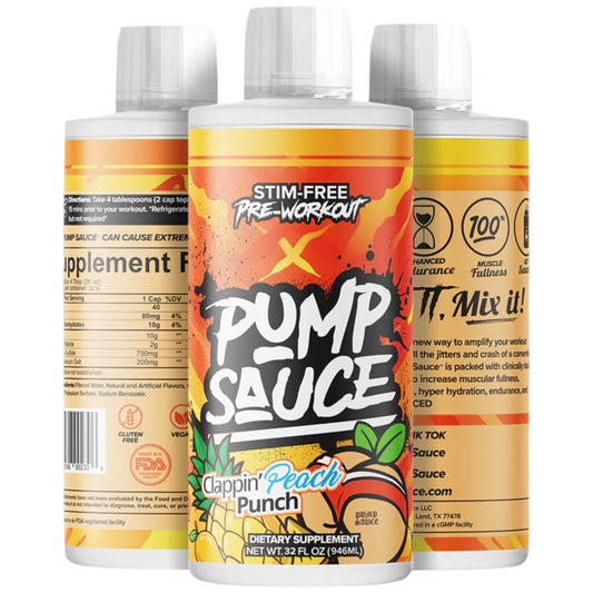 Pump Sauce Stim-Free Pre Workout 32 Servicios