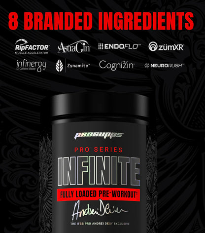 Prosupps Pro Series Infinite Fully Loaded Pre-Workout 40 Servicios