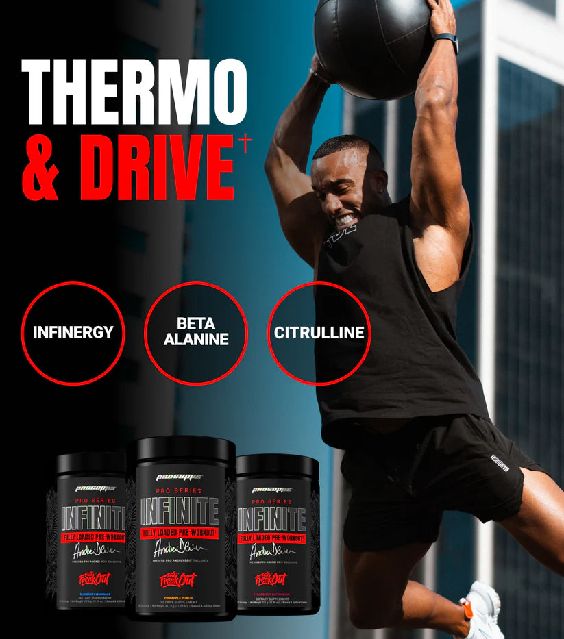Prosupps Pro Series Infinite Fully Loaded Pre-Workout 40 Servicios