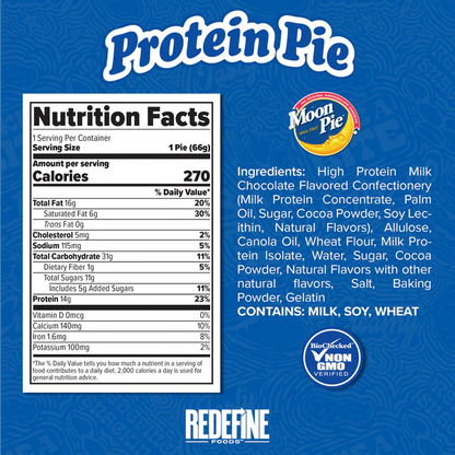 Redefine Foods Moon Pie Protein 66 Gramos