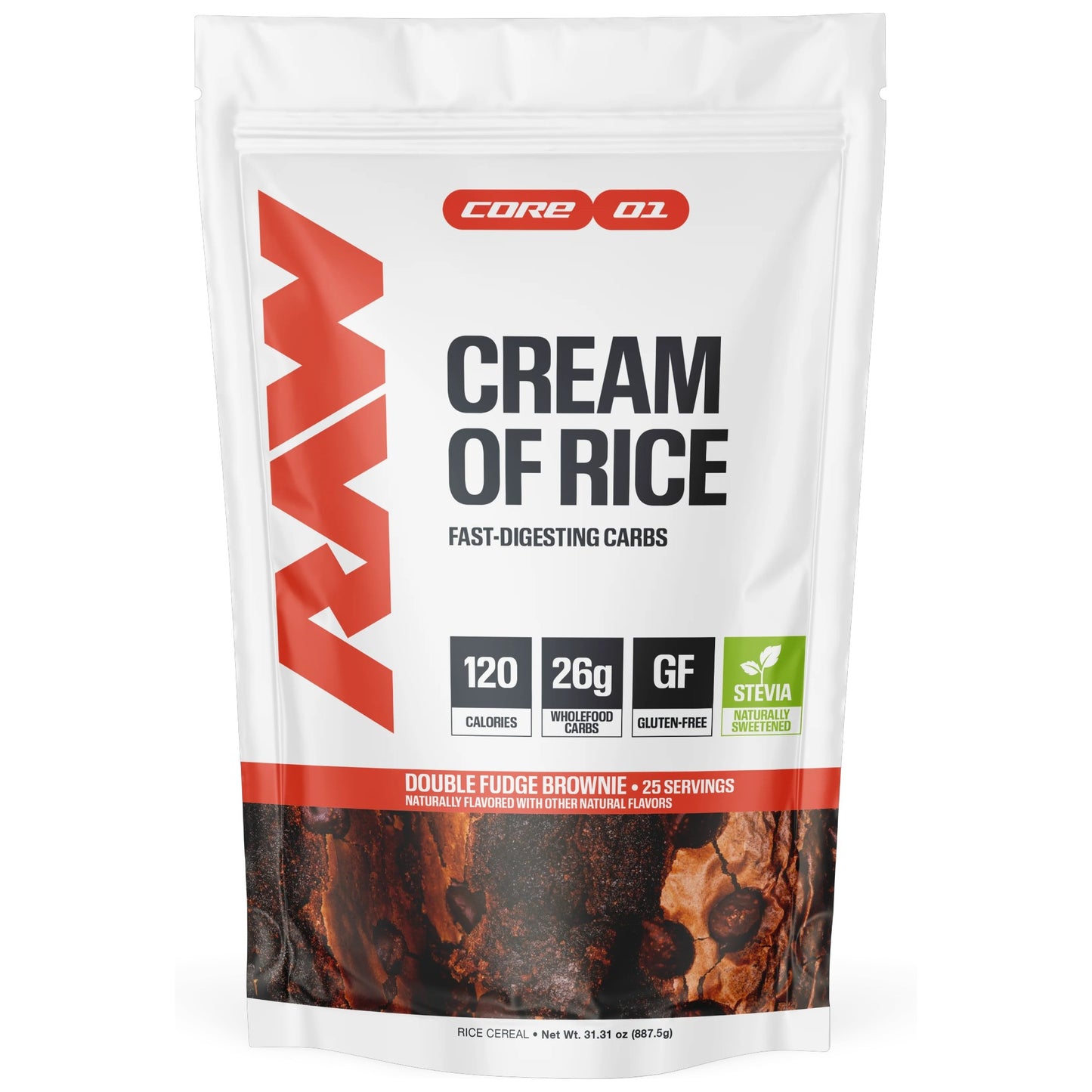Raw Nutrition Cream Of Rice 25 Servicios