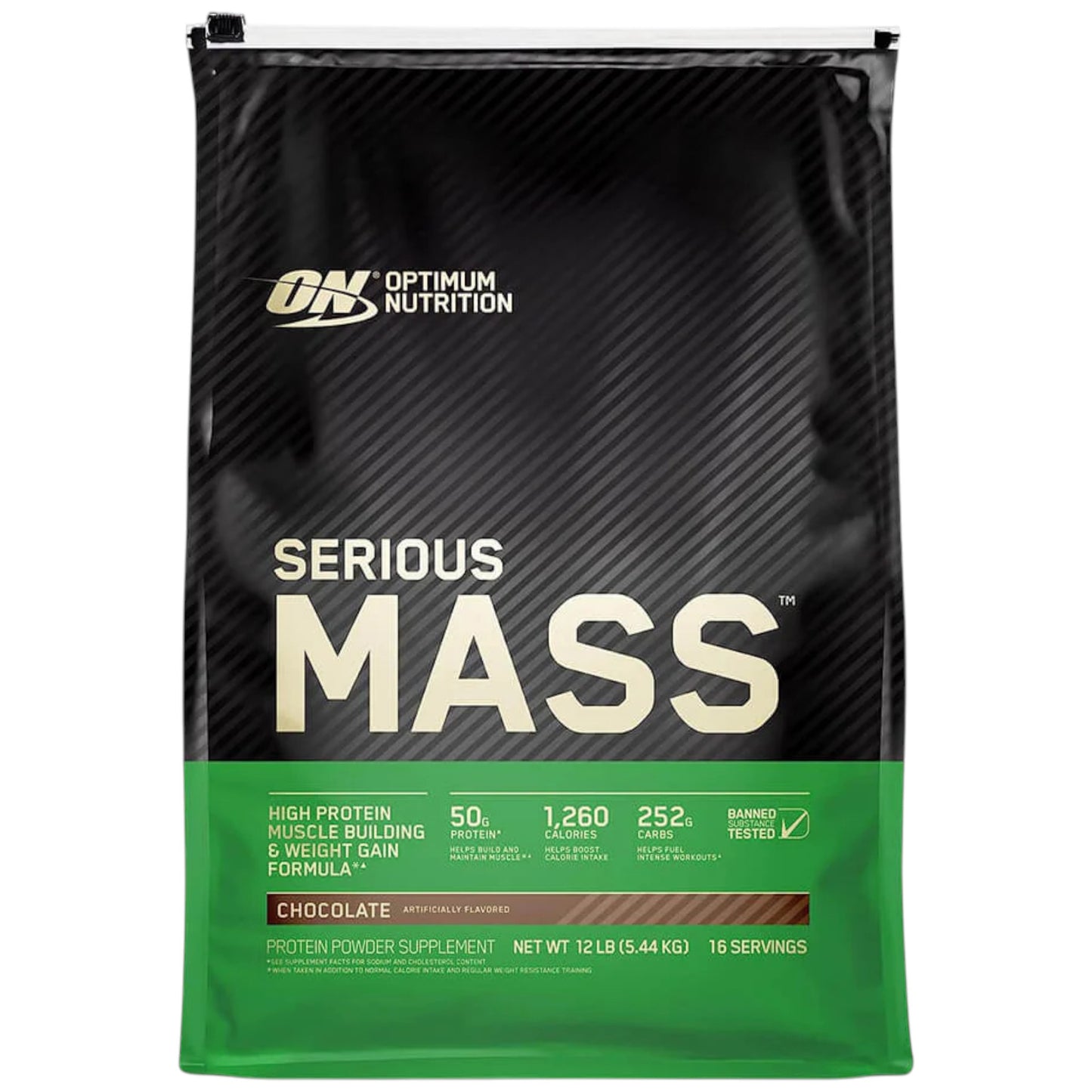 On Serious Mass 12 Lbs