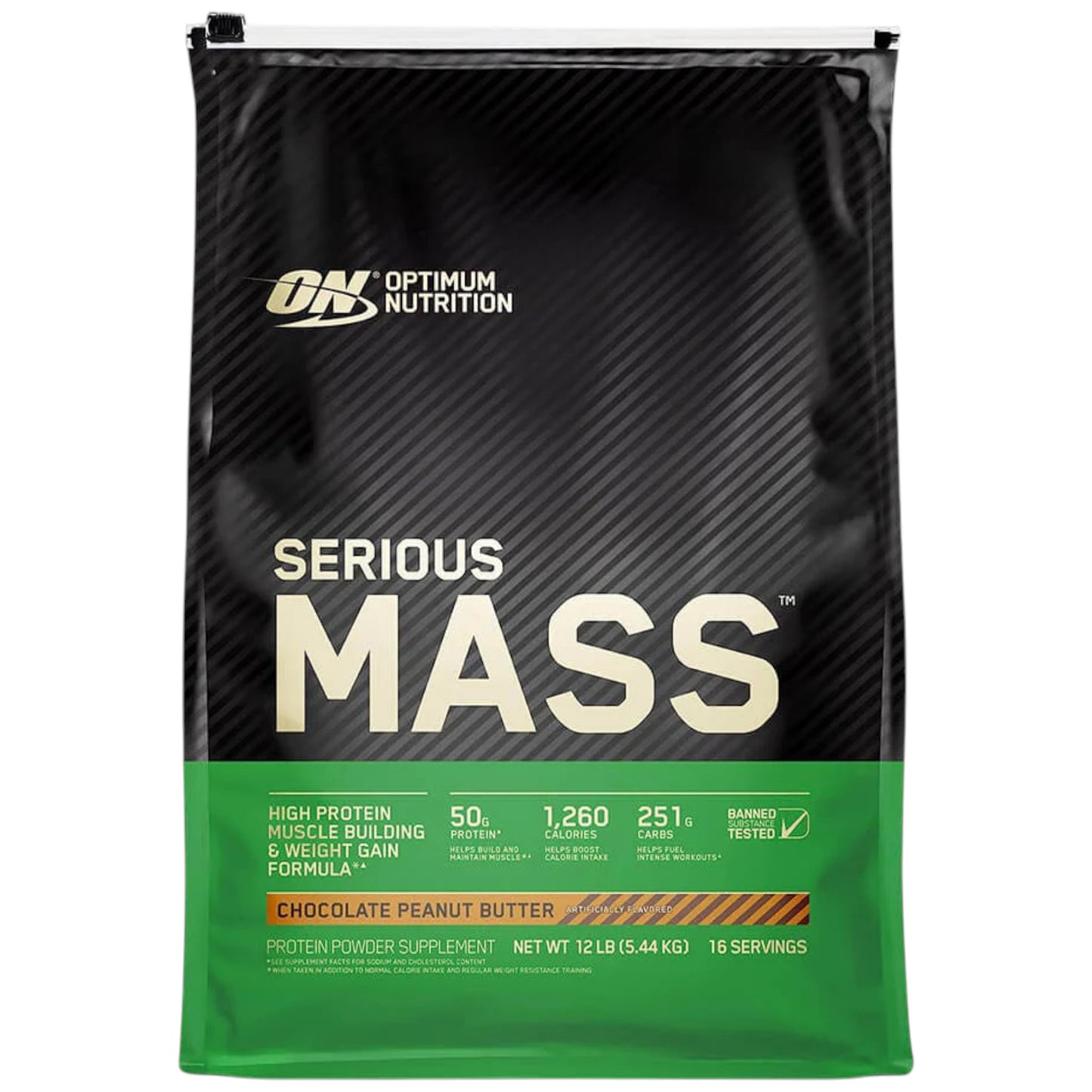 On Serious Mass 12 Lbs