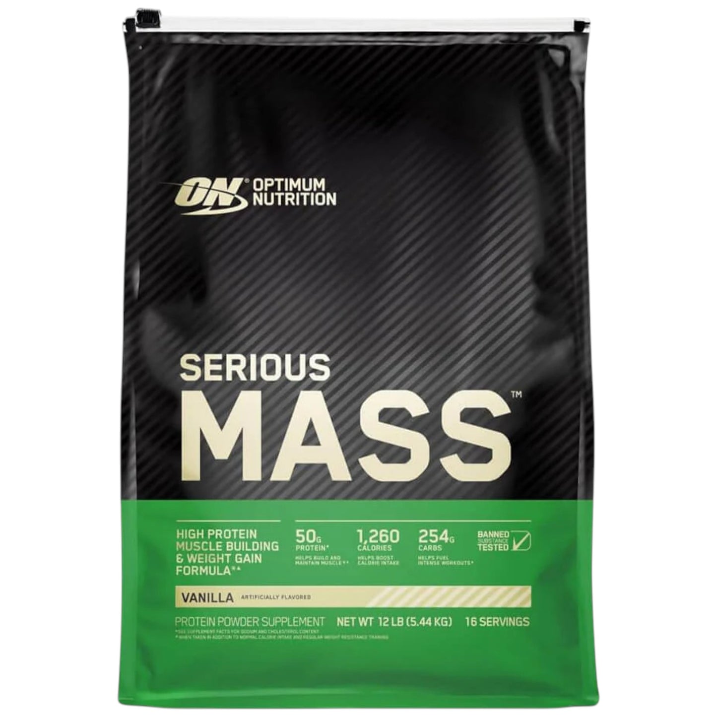 On Serious Mass 12 Lbs