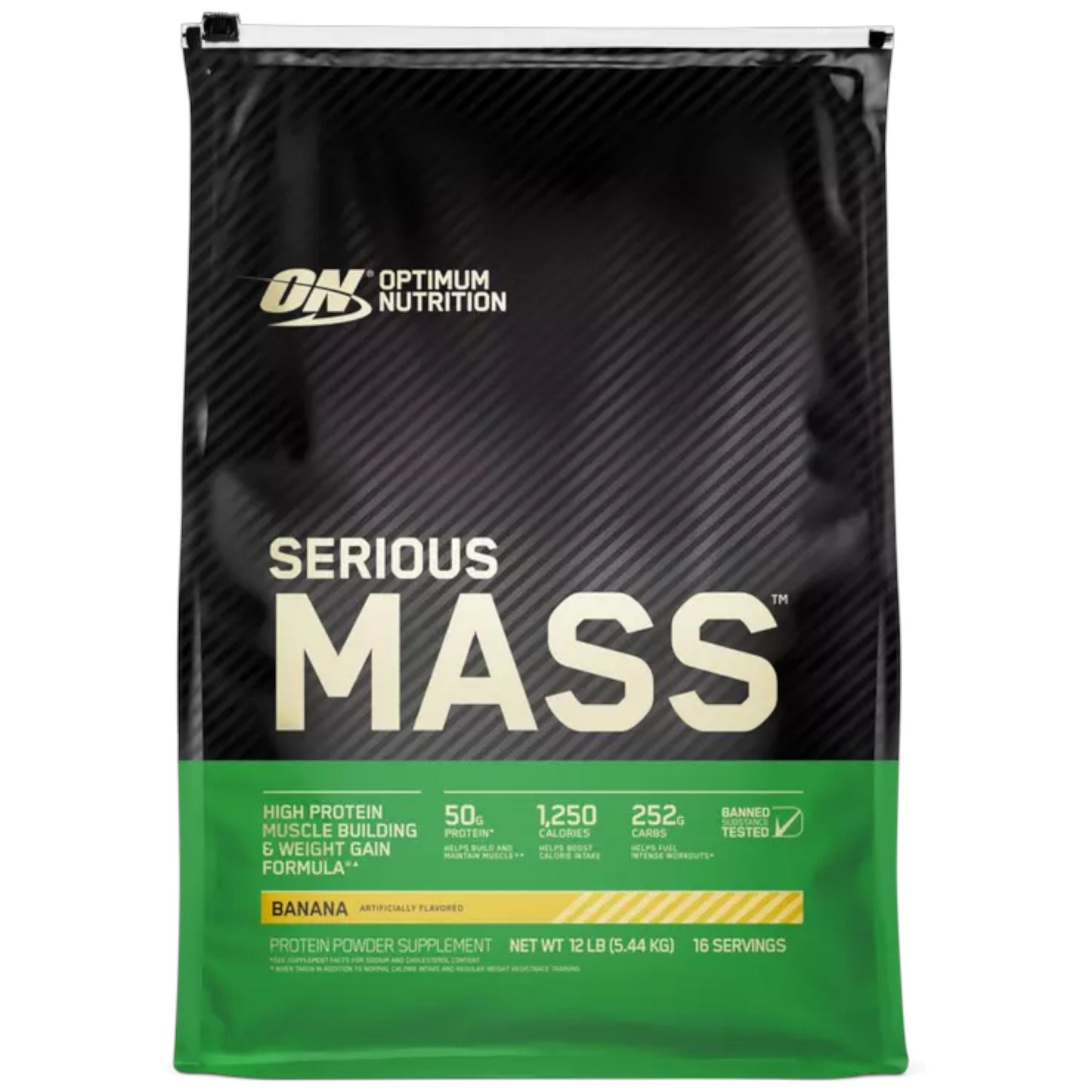 On Serious Mass 12 Lbs