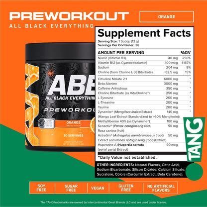 Applied Nutrition Abe All Black Everything Pre 30 Servicios