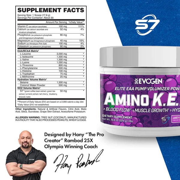 Evogen Amino K.E.M 30 Servicios