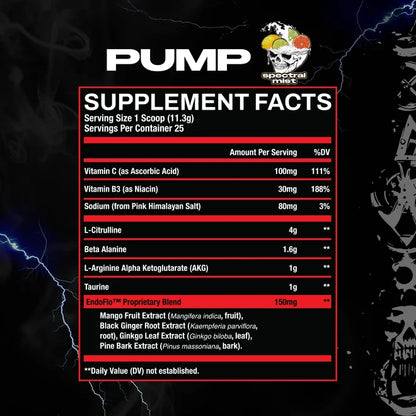 Shadow Of Death Non-Stim Pump 25 Servicios