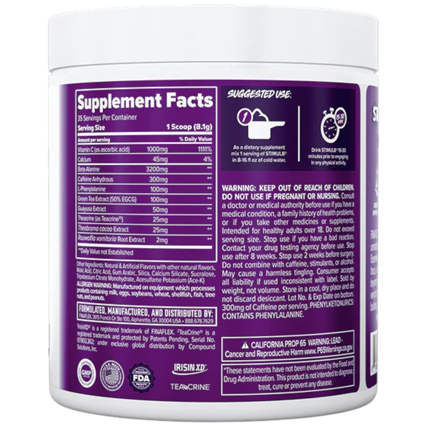 Finaflex Stimul8 Original 35 Servicios