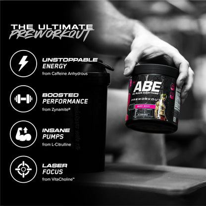 Applied Nutrition Abe All Black Everything Pre 30 Servicios