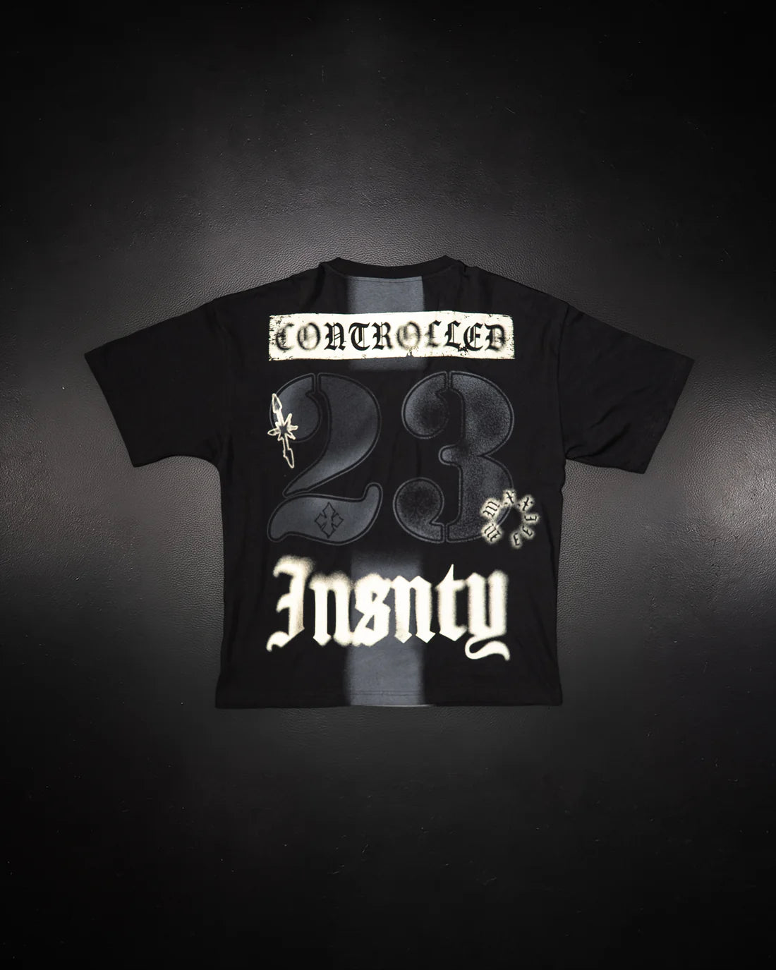 Controlled Insanity Faded Tee
