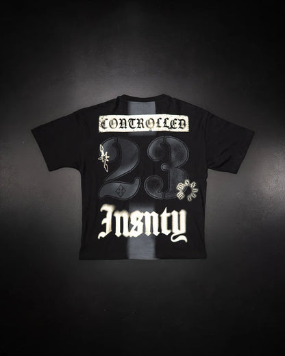 Controlled Insanity Faded Tee