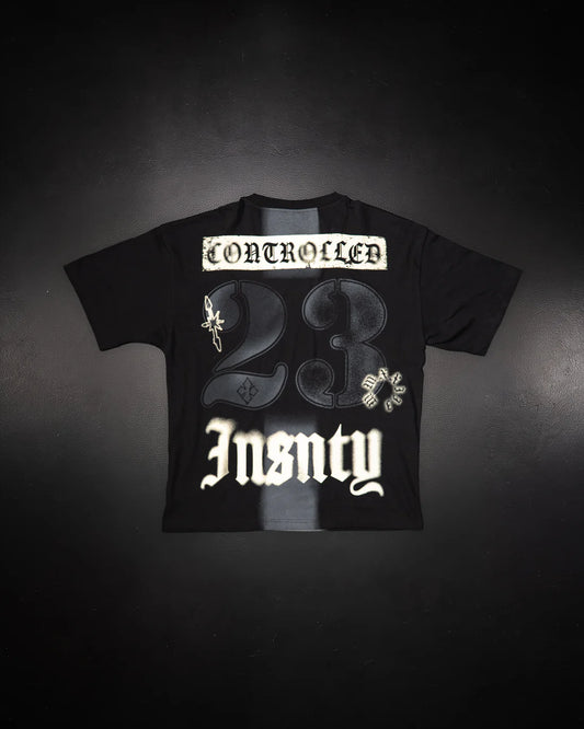 Controlled Insanity Faded Tee