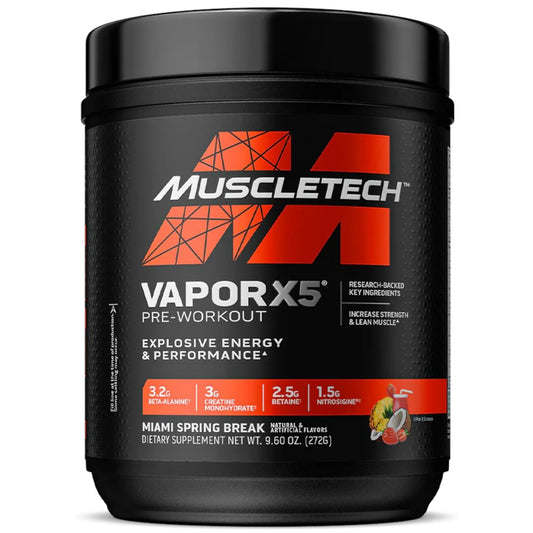 Muscletech Vapor X5 30 Servicios