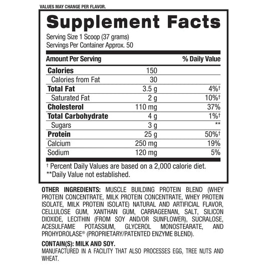 Bpi Sports Whey Hd 4 Lbs
