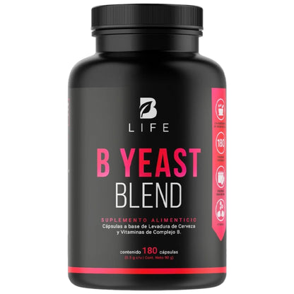 B Life B Yeast Blend | Complejo B 180 Capsulas