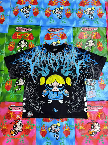 Civil Regime X Chicas Superpoderosas T-Shirt Oversized Burbuja
