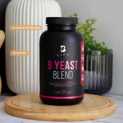 B Life B Yeast Blend | Complejo B 180 Capsulas