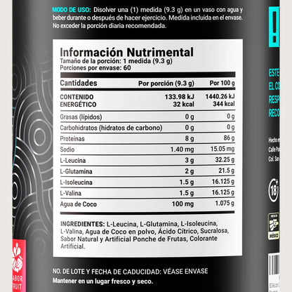B Life Bcaa´s + Glutamine 60 Servicios