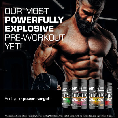 Gat Sport Nitraflex Black 40 Servicios