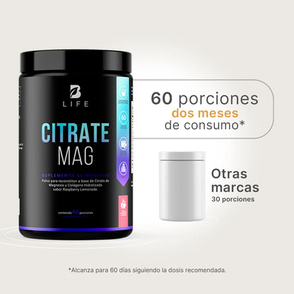 B Life Citrate Mag 60 Servicios
