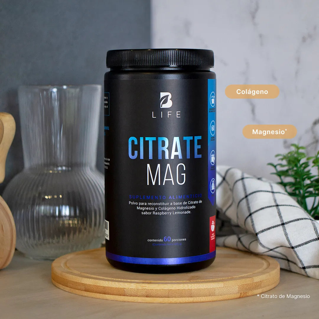 B Life Citrate Mag 60 Servicios