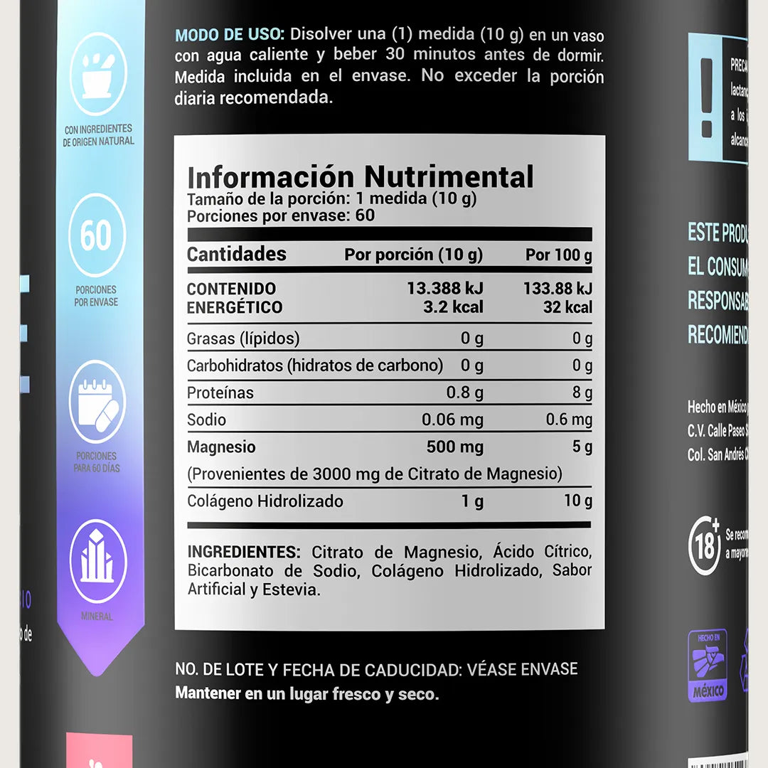 B Life Citrate Mag 60 Servicios