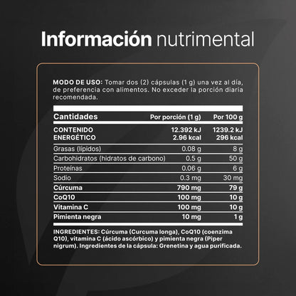 B Life Co Q-10 Blend Combinación Avanzada de Coenzima Q10 180 Capsulas
