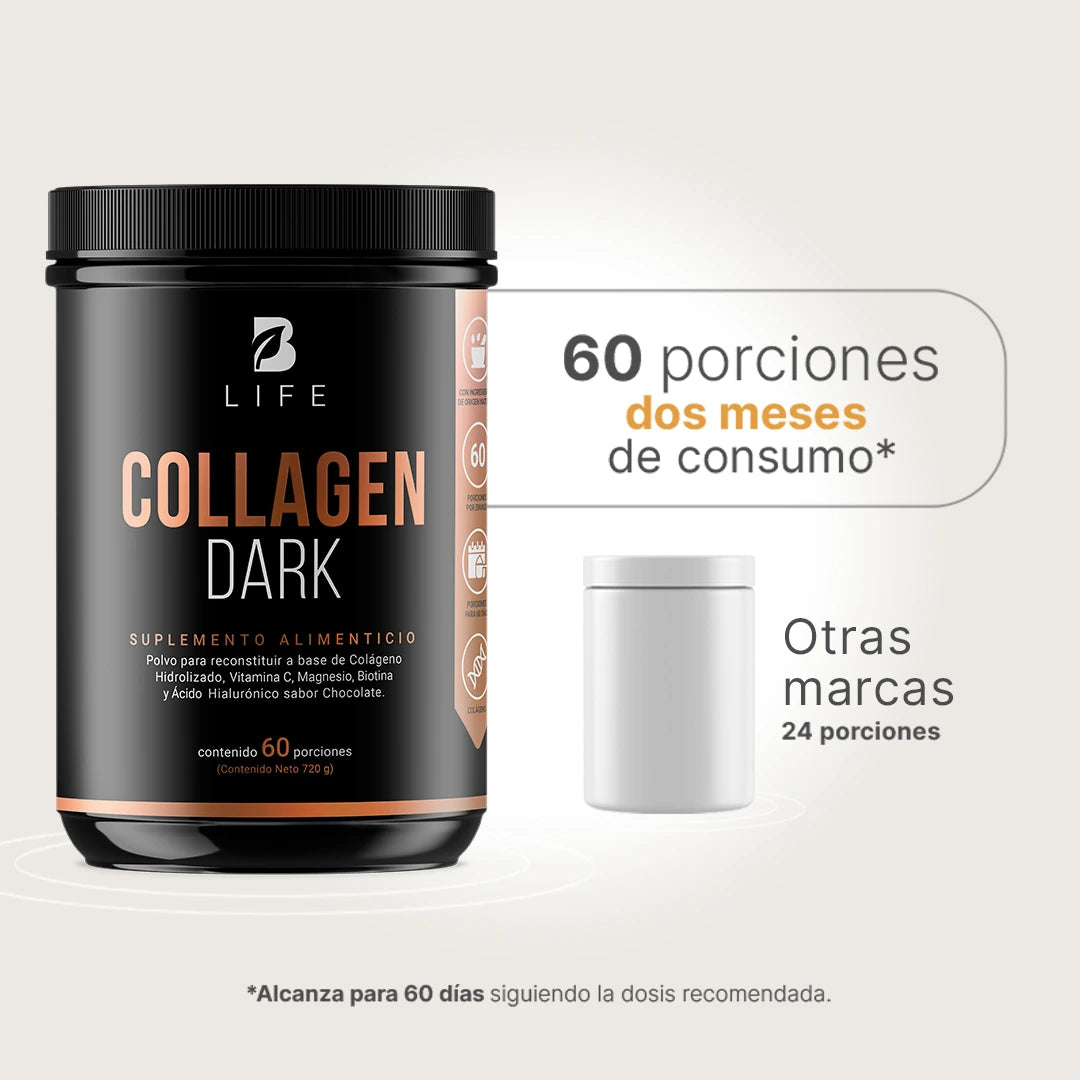 B Life Collagen Dark 60 Servicios