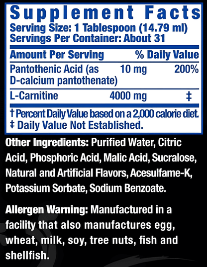 Ronnie Coleman L-Carnitine Xs 4000 31 Servicios