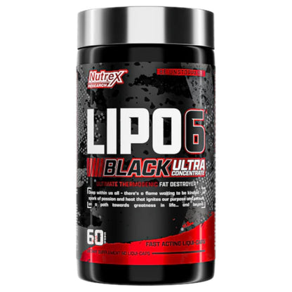 Nutrex Lipo6 Black Ultra Concentrate 60 Capsulas