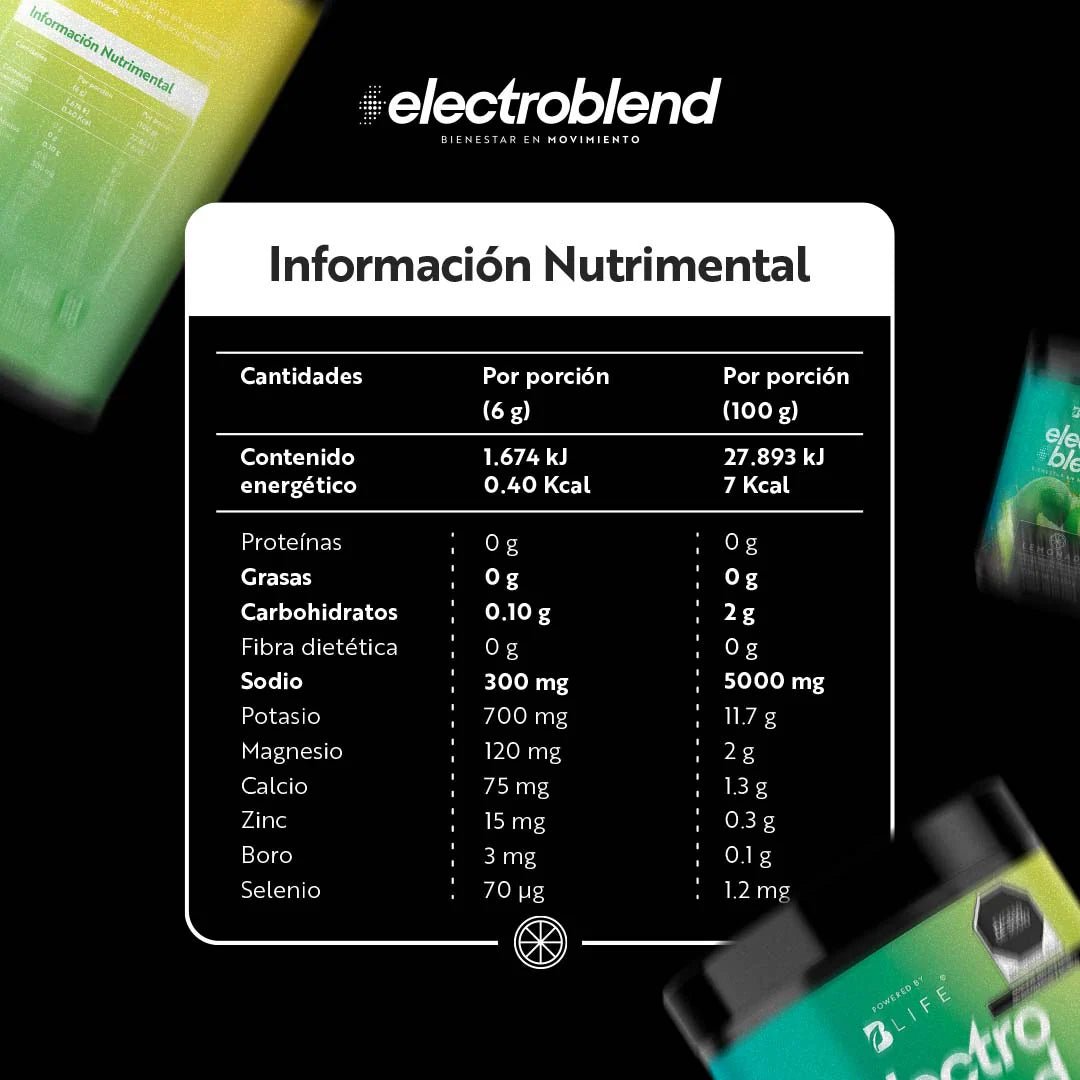 B Life Electroblend 60 Servicios