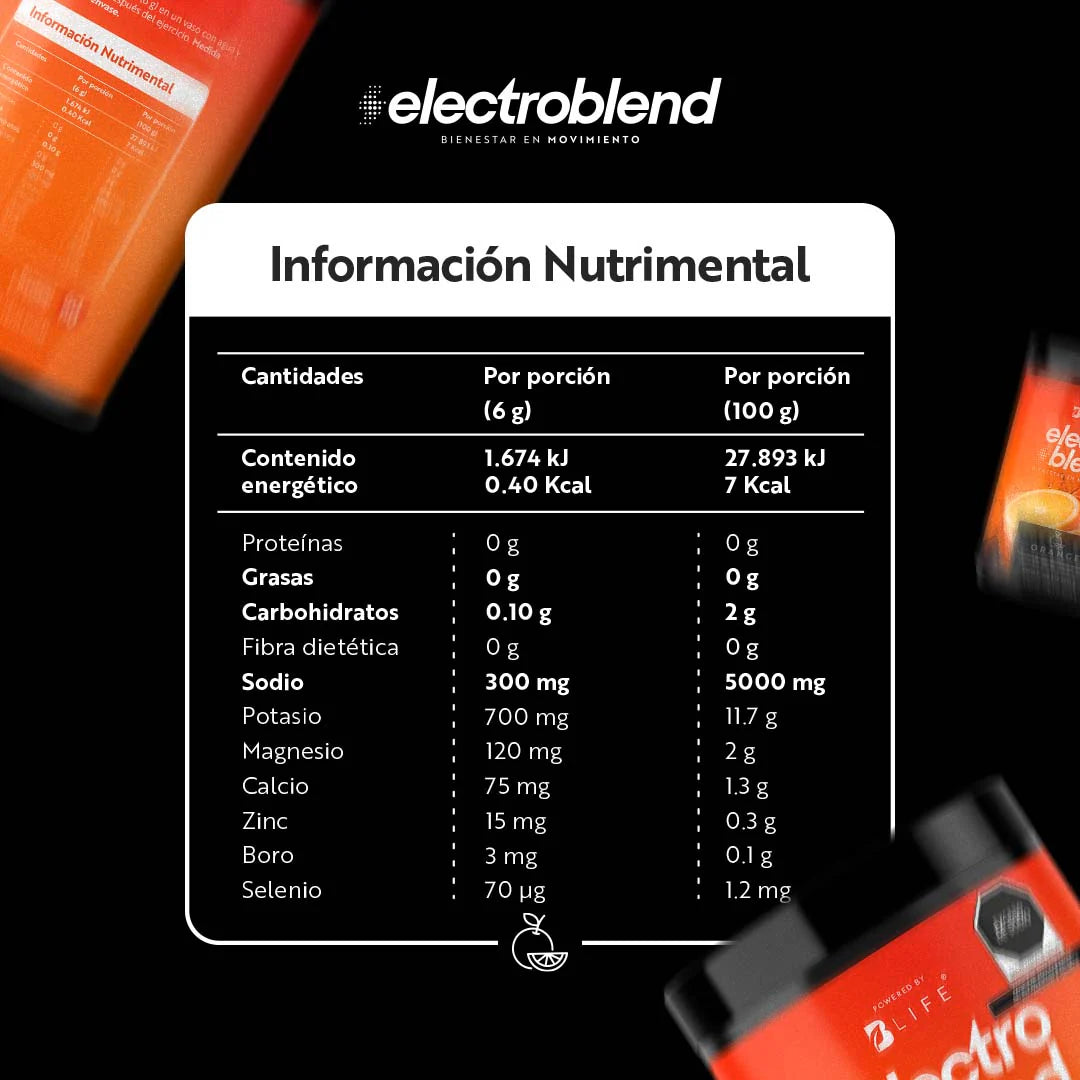B Life Electroblend 60 Servicios