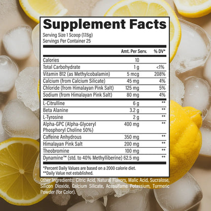 Raw Nutrition Bum Essential Charged 25 Servicios