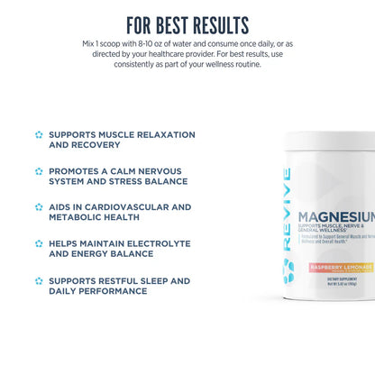 Revive Magnesium+ 30 Servicios