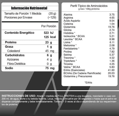 Meta Nutrition Full Protein 10 Lbs