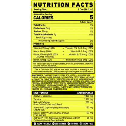 Ghost Energy Drink 473 Ml