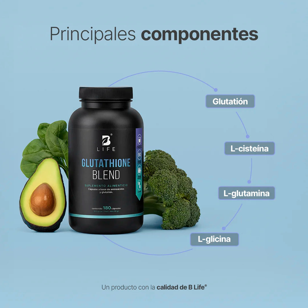 B Life Glutathione Blend Glutatión 180 Capsulas