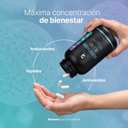 B Life Glutathione Blend Glutatión 180 Capsulas