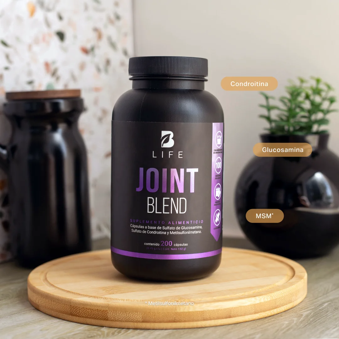 B Life Joint Blend | Mezcla de Glucosamina, Condroitina y MSM 100 Capsulas