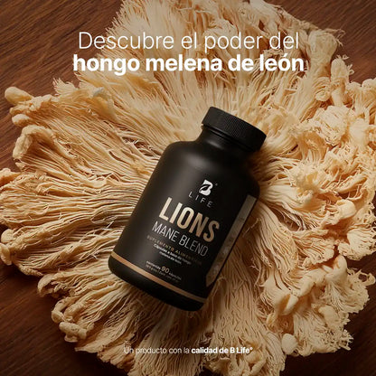 B Life Lions Mane Blend | Hongo de Melena de León 90 Capsulas