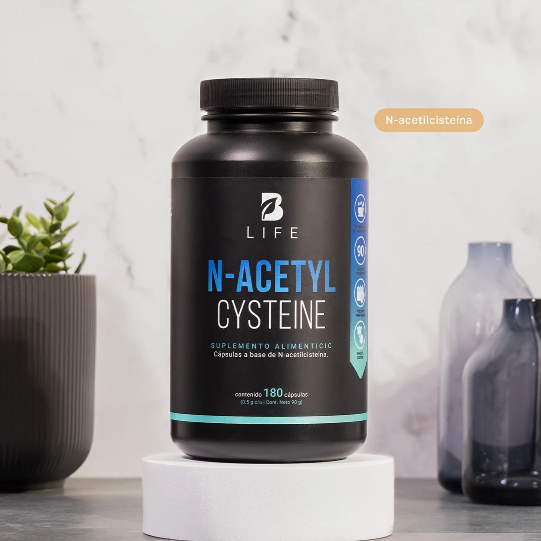 B Life Nac N-Acetyl Cysteine 180 Capsulas