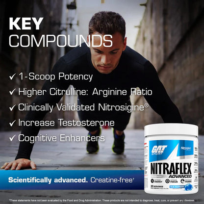 Gat Sport Nitraflex Advanced 30 Servicios