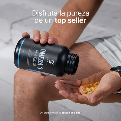 B Life Omega 3 Platinum 180 Capsulas